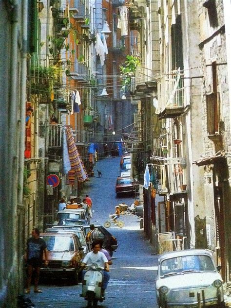 Naples Street Napoli Italia