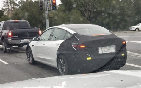 Tesla Project Highland Model 3 Spotted On Road Testing