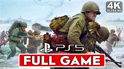 Call Of Duty Ww2 Ps5 Gameplay Walkthrough Part 1 Campaign Full Game 4k