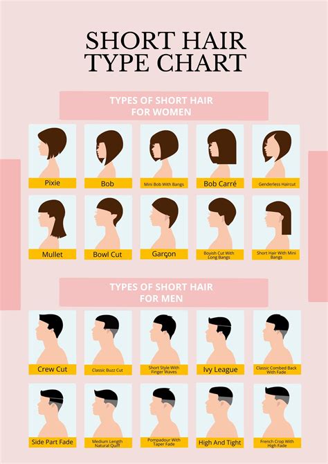 Wavy Hair Type Chart In Illustrator Pdf Download