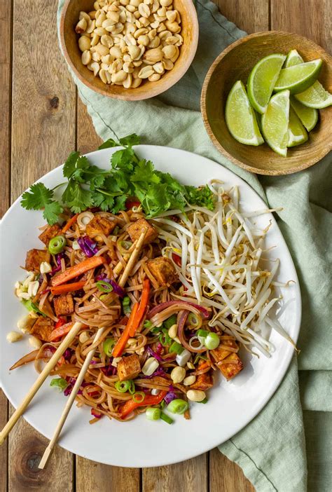 It's organic, too, which is important when you're buying tofu because soy is conventionally treated with fertilizers, herbicides and insecticides. Tofu Pad Thai