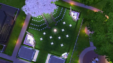 Sims 4 Lot Download: Enchanted Wedding Park | Sanjana Sims ...