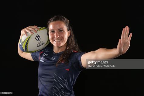 Tess Feury Poses For A Portrait During The Usa 2021 Rugby World Cup