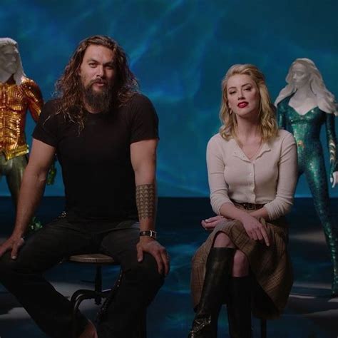 Jason Momoa And Amber Heard Aquaman Movie Aquaman Jason Momoa