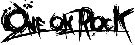 One ok rock logo blanco poster by manu17 | redbubble. logodol - 全てが高画質＆背景透過なアーティストのロゴをお届けするブログ: エッジが効いて美しい! ワンオク ...