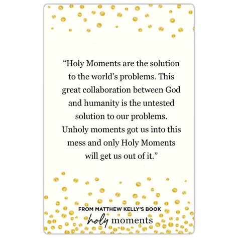 Buy A Holy Moments Magnet Holy Moments By Matthew Kelly