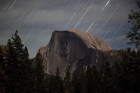 Yosemite National Park Star Trail Wallpaper Photos