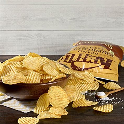 Kettle Brand Potato Chips Krinkle Cut Sea Salt 13 Ounce Pricepulse