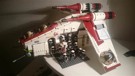 Rebel Laat Gunship Inspired By The Original Battlefront Ii Legostarwars