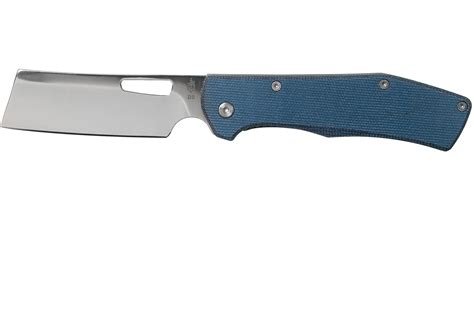 Gerber Flatiron 30 001795 D2 Micarta Folding Cleaver Pocket Knife