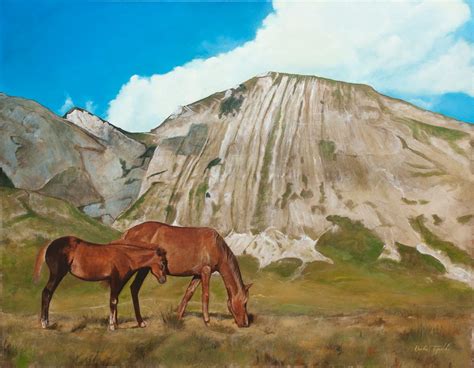 Wild Horses Oil Painting Fine Arts Gallery Original
