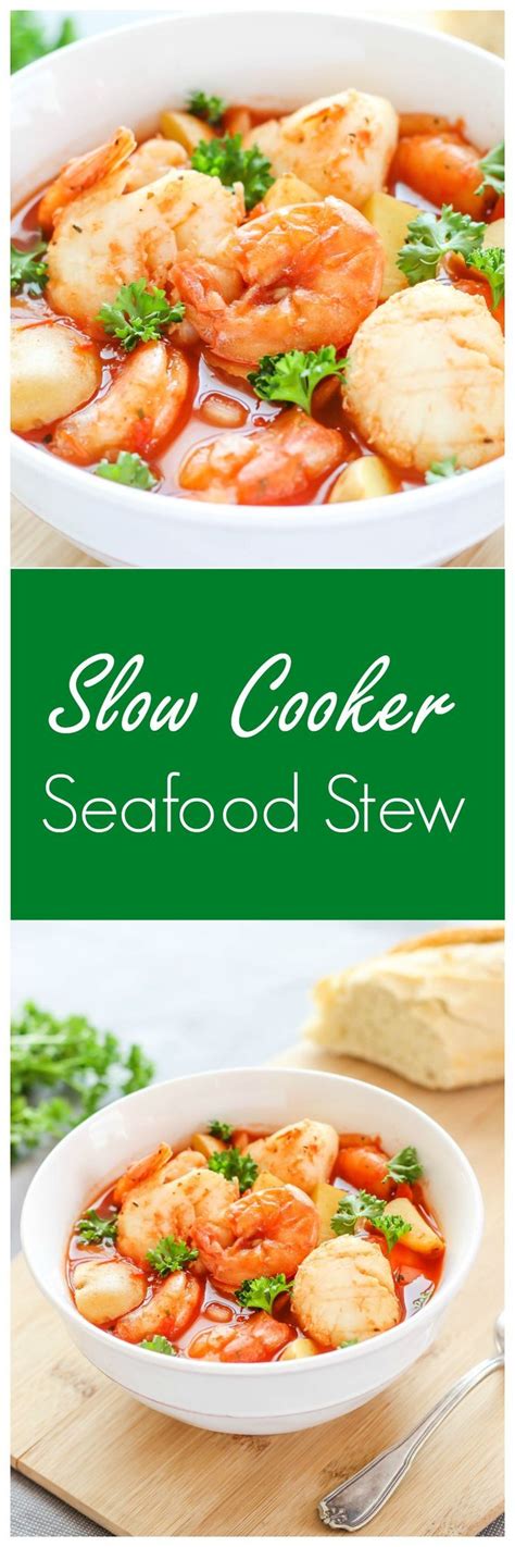 To have quinoa and stew ready at the same time, start quinoa once you've added the potatoes to the stew (step 1). Slow Cooker Seafood Stew | Recipe | Chowder recipes ...