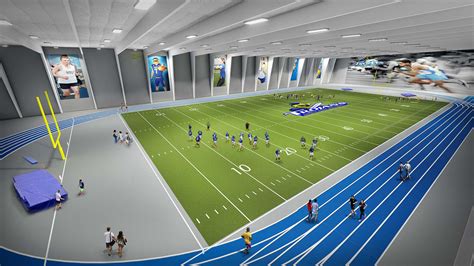 An indoor sports complex is perfect for an indoor track, basketball, indoor football, gymnastics, soccer, lacrosse, tennis, equestrian facilities, and professional sporting teams. DSU Athletics Master Plan