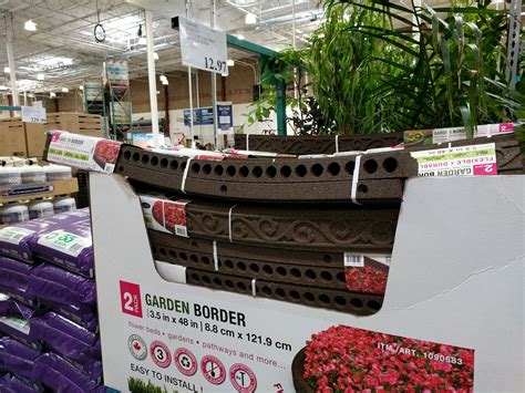 Gardenised outdoor brick stone gate lawn edging pack of 8, red. Ecotrend Flexible Rubber Garden Border - $12.97 #costco # ...