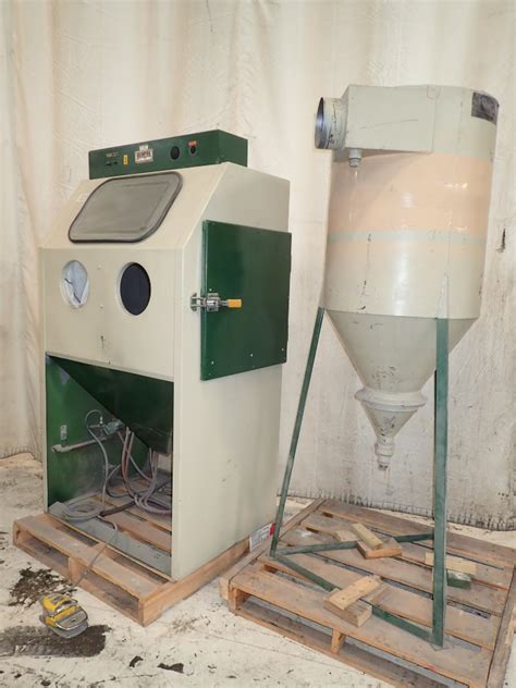 Empire's fastrip® cabinets provide a safe, efficient alternative to chemical stripping and cleaning of parts. EMPIRE ABRASIVES EQUIPM - 316439 For Sale Used N/A
