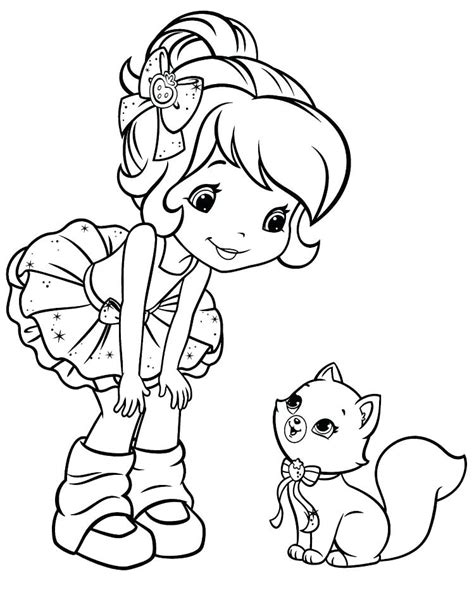 Moranguinho Para Colorir With Images Cat Coloring Page Strawberry Porn Sex Picture