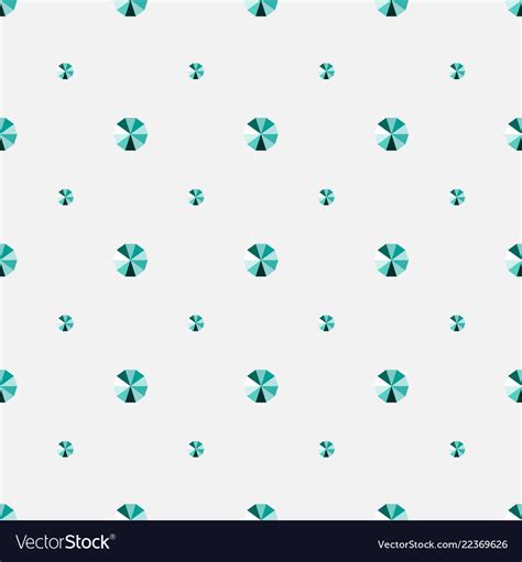 Seamless Green Diamonds Background Royalty Free Vector Image