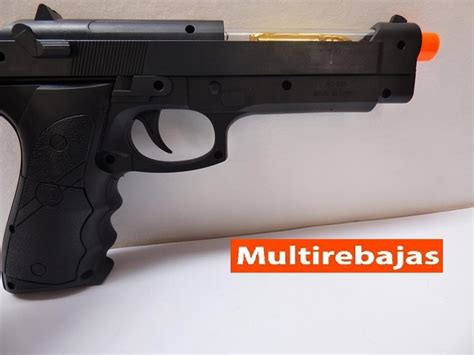 Juguete Super Real Pistola Con Luces Laser Y Sonido - U$S 5,99 en