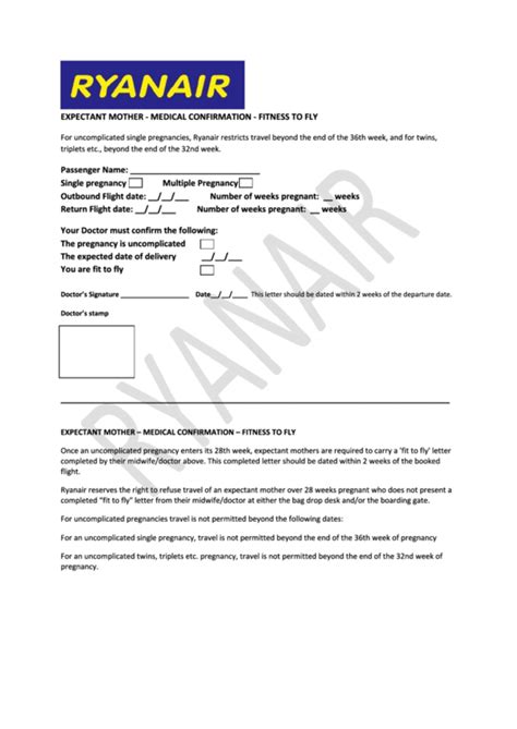 Fit To Fly Certificate Template Certificate Templates Templates