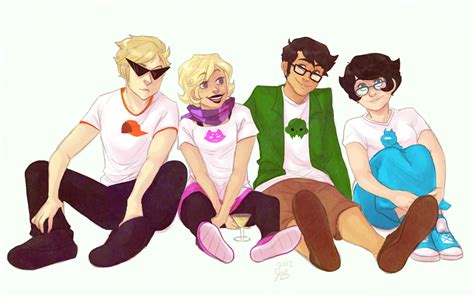 Homestuck Alpha Kids By Ryuichifoxe On Deviantart