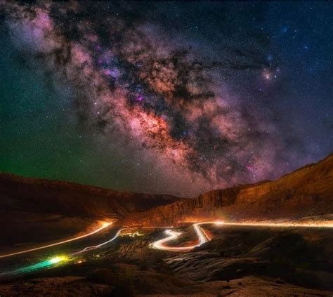 Beautiful Sky At Night In Utah Usa Pics