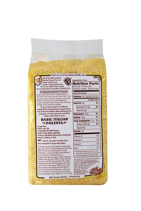 · bob's red mill sparkling sugar creates a sweet and crispy crust on these heavenly lemon sugar cookies. Bob's Red Mill Gluten Free Corn Grits / Polenta 4/24oz - Mill Creek General Store