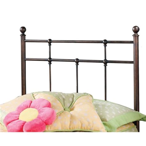 hawthorne collections twin metal spindle headboard in antique bronze best buy canada