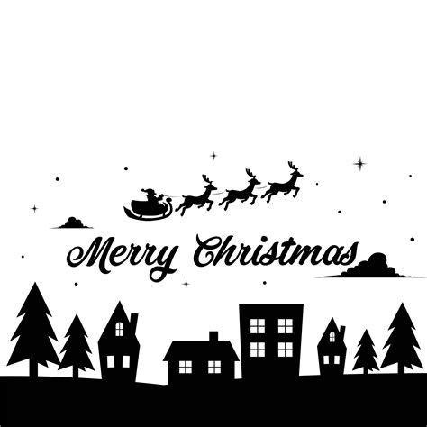 10 best printable christmas cards black and white