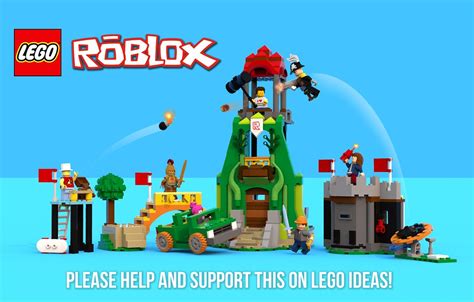Lego Roblox Crossroads Please Help Support I Havent Do Flickr