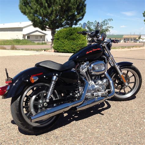 2014 Harley Davidson® Xl883l Sportster® 883 Superlow™ Black Pueblo