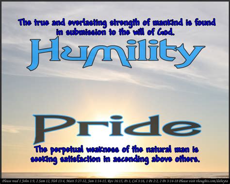 Christian Quotes On Pride Quotesgram