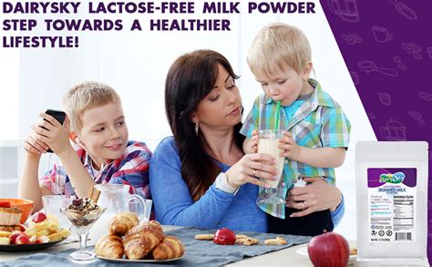 Lactose Free Milk Powder Dairysky 24oz Skim Powdered
