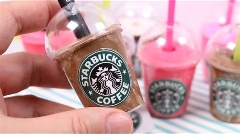 Diy Mini Starbucks Drink Pen Holder Youtube