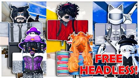 25 Roblox Evade R6 Community Outfits Free Headless Trick Youtube