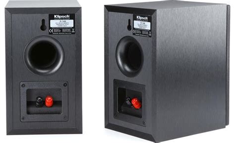 They execute exquisitely whether their primary function is left, right, center or surround. Klipsch Reference R-14M Bookshelf speakers at Crutchfield.com