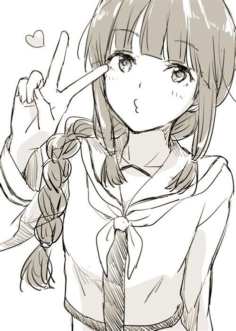 How to draw hand poses step by step animeoutline. Die besten 25+ Anime mädchen Ideen auf Pinterest | Kawaii anime mädchen, Manga girl und Manga ...