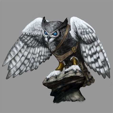 Owl Archon By Seraph777 Owl Pet Character Art Owl