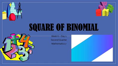 Square Of Binomial Youtube