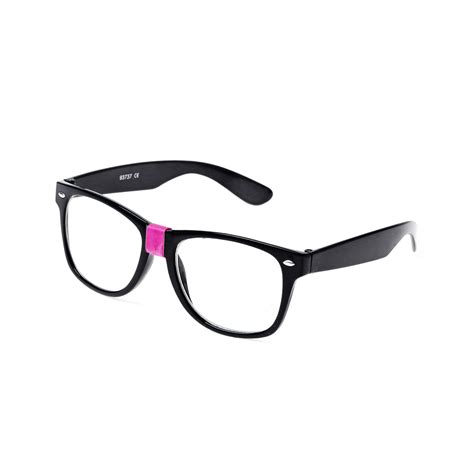 Retro Pink Tape Detail Geek Glasses Geek Glasses Nerd Glasses Glasses