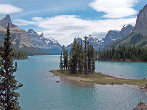Maligne Lake Jasper National Park Journal Travel Guide By Dh Wall