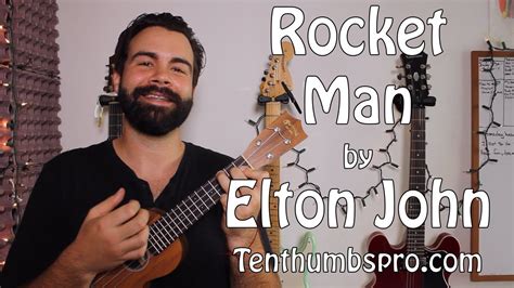 And i think it's gonna be a long long time and i think it's gonna be a long long time and he said, the words just came into my head: Elton John - Rocket Man - Ukulele Song Tutorial - YouTube