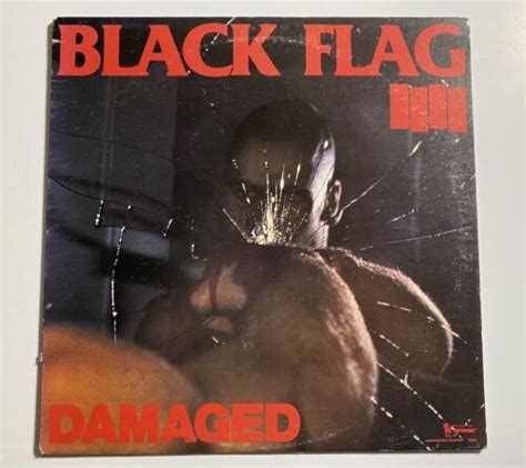 Black Flag Damaged Unicorn Sst 9502 1982 Reissue Henry Rollins