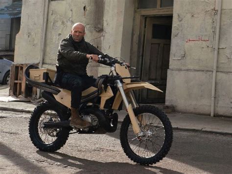 Jason Statham Rides Ktm Dirt Bike In The Latest Expendables Movie