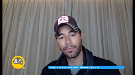 Enrique Iglesias Interview In Polish On Dzie Dobry May