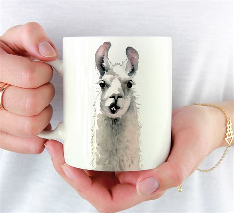 Llama Mug Llama Lover T Llama Coffee Mug Unique Llama Etsy