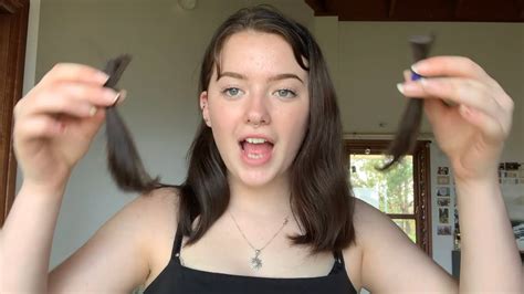 Impulsively Chopping Off My Hair Youtube