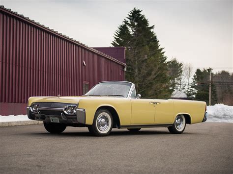 Rm Sothebys 1961 Lincoln Continental Four Door Convertible The