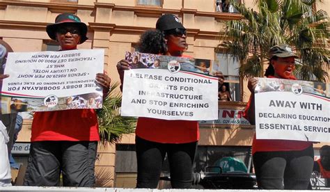 Sadtus March Cape Town Full Blown Strike On The Horizon