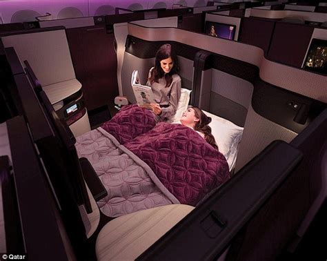 Qatar Airways Launches First Ever Double Bed In Business Daily Mail