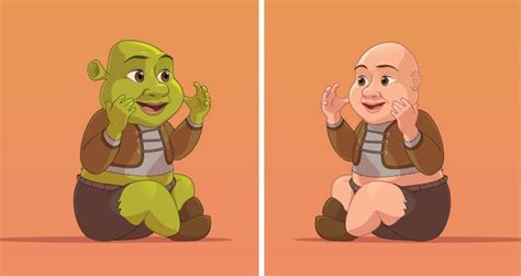 How Shrek Characters Would Look If They Were Human Bright Side